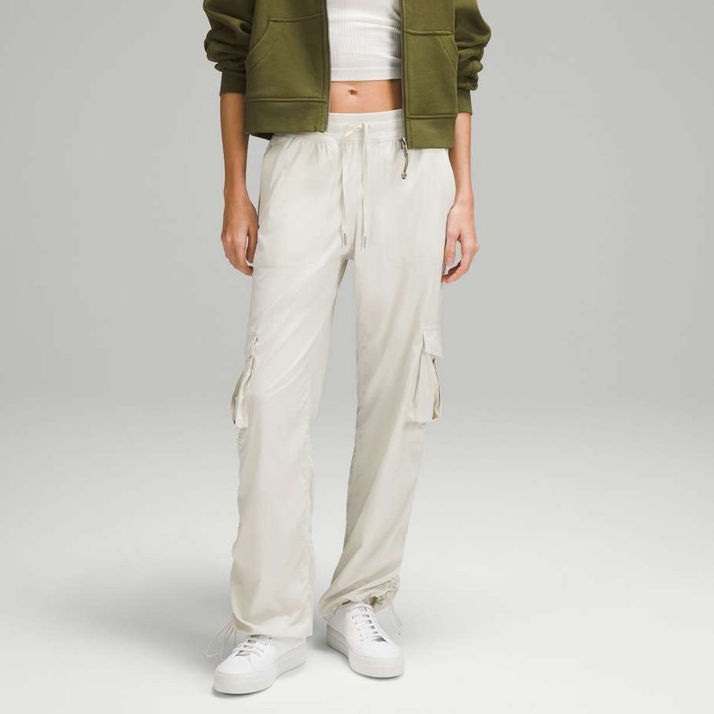 Lululemon Dance Studio Relaxed-Fit MR Cargo Pant - Bone NWT